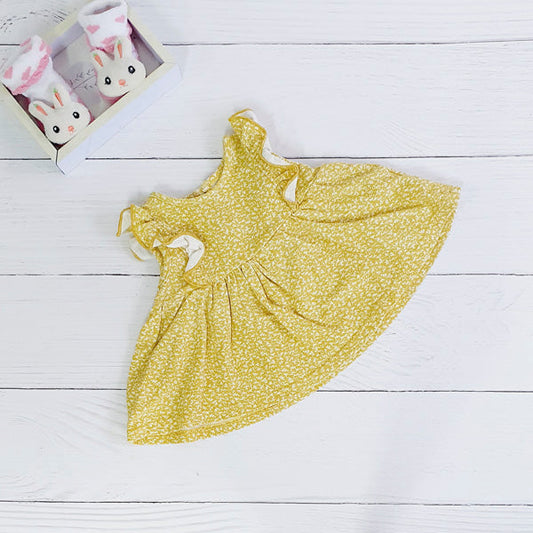Blusa Algodón  Mostaza Marca Boulevard 0-3 M Estado Tiki taka