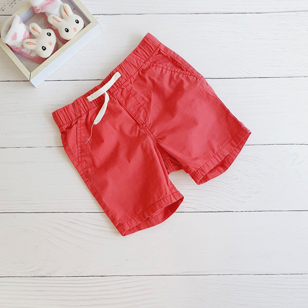 Short Tela Rojo Marca Hym 12-18 M Estado Tiki taka