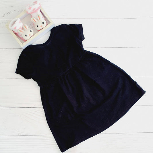 Vestido Algodón Negro Marca Old Navy 2 A Estado Tiki taka