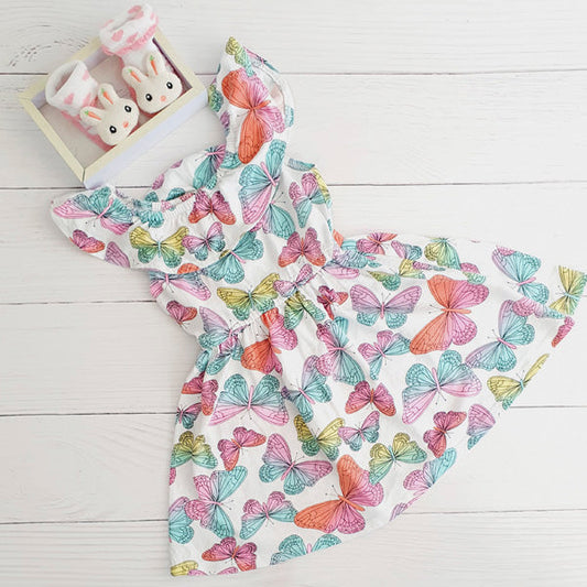 Vestido Algodón Diseños Marca Jumping beans 3 A Estado Tiki taka
