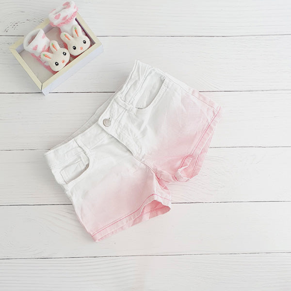 Short Mezclilla Rosa Marca Gymboree 7 A Estado Tiki taka