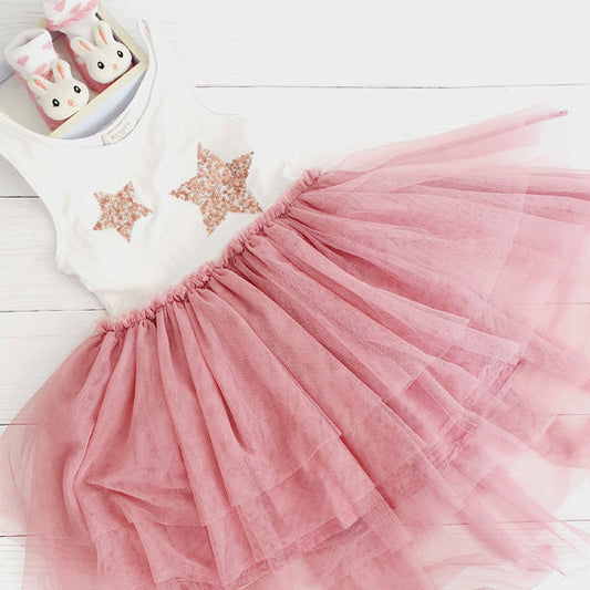 Vestido Algodón Palorosa Marca Baby harvest 6 A Estado Casi tiki