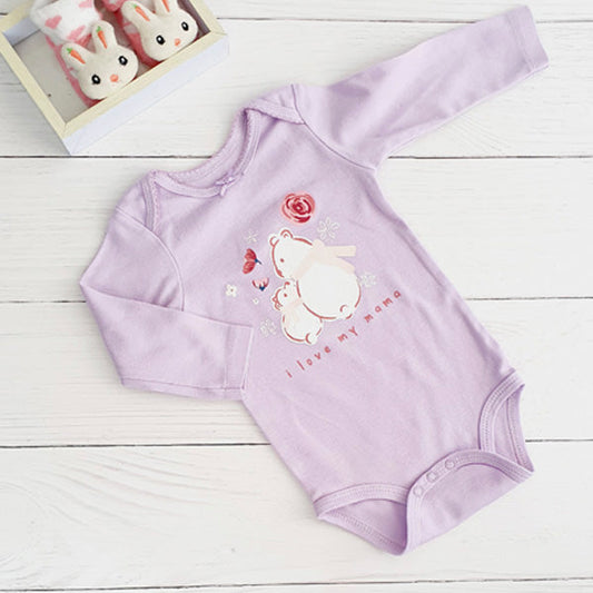 Body Algodón Lila Marca Otra 9-12 M Estado Casi tiki