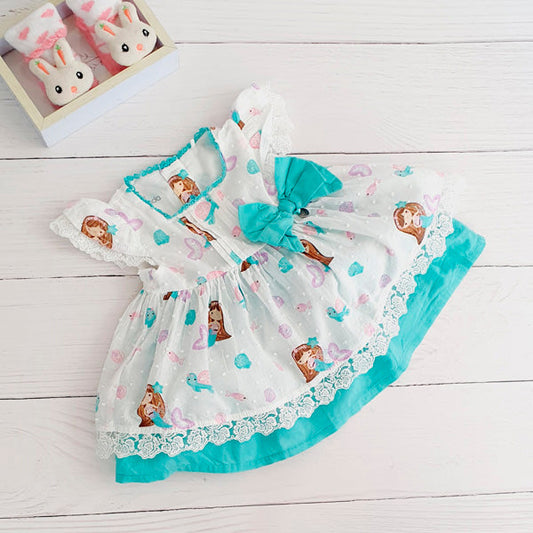 Vestido Algodón Diseños Marca Limonada 3 M Estado Tiki taka