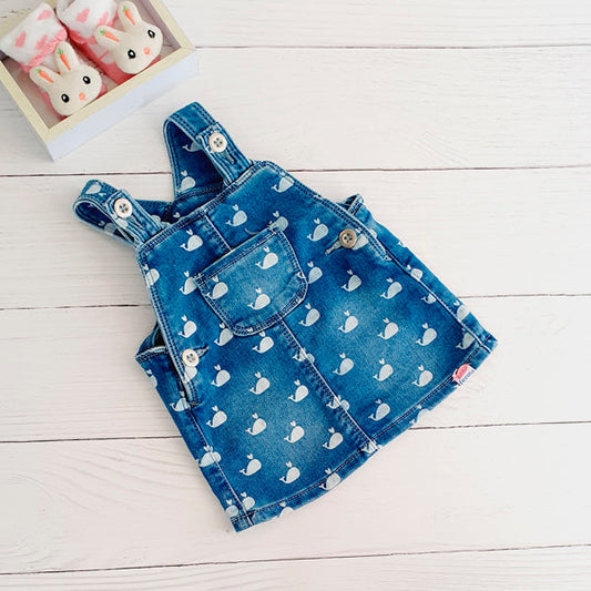 Vestido Algodón Diseños Marca Ficcus 6 M Estado Tiki taka