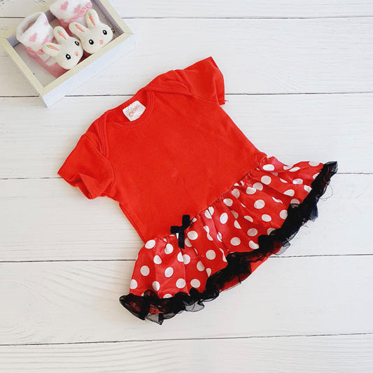 Body vestido Algodón Rojo Marca Ãƒâ€œrale po 3 M Estado Tiki taka