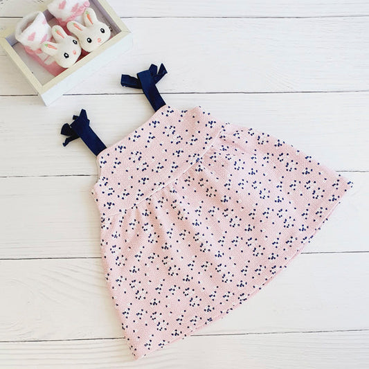 Vestido Algodón Diseños Marca Tribu 6 M Estado Casi tiki