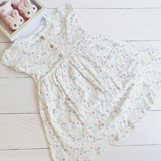 Vestido Algodón Diseños Marca Tribu 24 m Estado Casi tiki