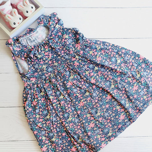 Vestido Algodón Diseños Marca All basics 3 A Estado Casi tiki