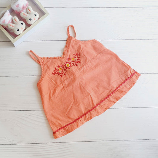 Blusa Algodón Damasco Marca Otra 3 A Estado Tiki taka