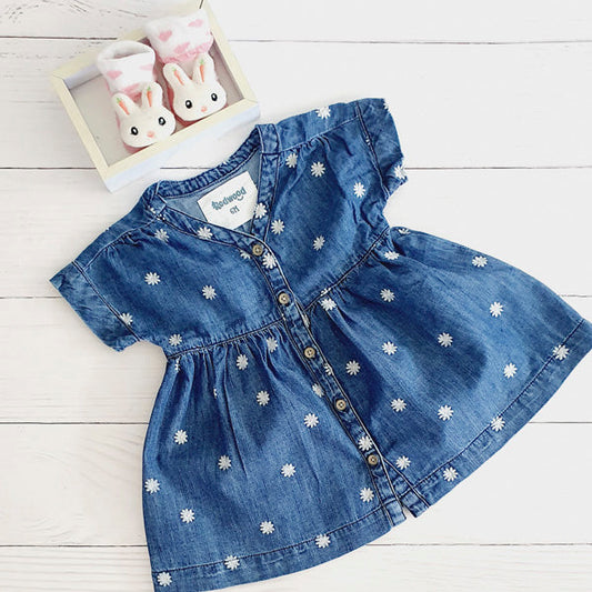 Vestido Algodón Diseños Marca redwood 6 M Estado Tiki taka