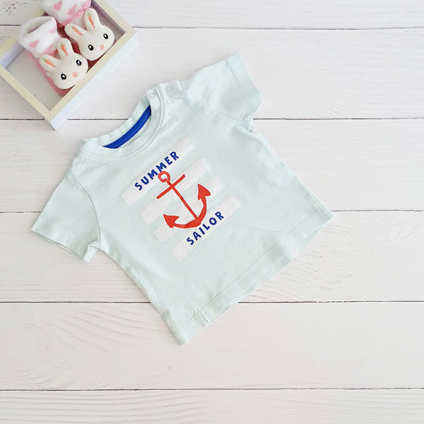 Polera Algodón Diseños Marca All basics 6 M Estado Tiki taka