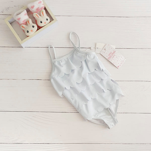 Traje de baño lycra Rayas Marca Baby harvest 6-9 M Estado Nuevo