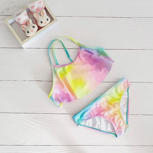 Traje de baño lycra Multicolor Marca Otra 6 A Estado Tiki taka