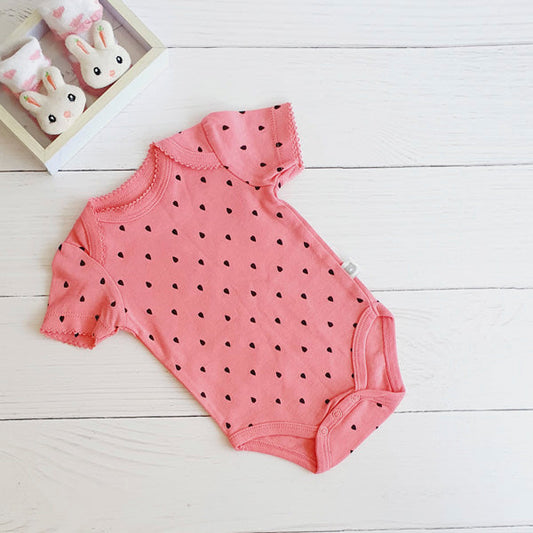 Body Algodón Fucsia Marca Baby harvest 3 M Estado Tiki taka