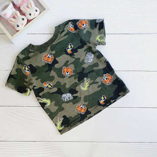 Polera Algodón Diseños Marca Garanimals 12 M Estado Tiki taka