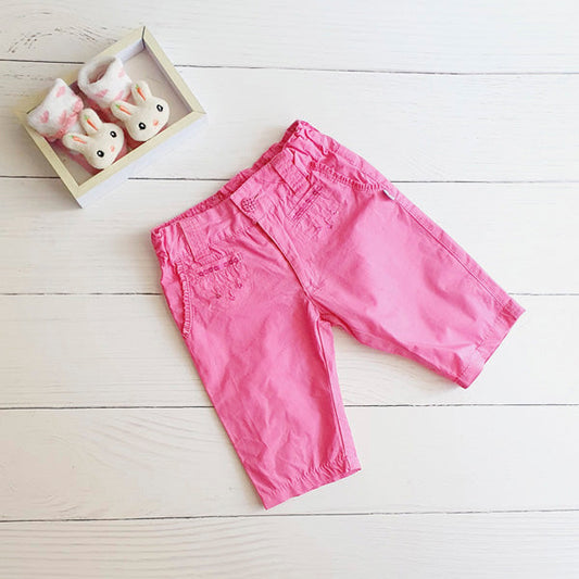 Pantalón Algodón Rosa Marca Otra 12 M Estado Tiki taka