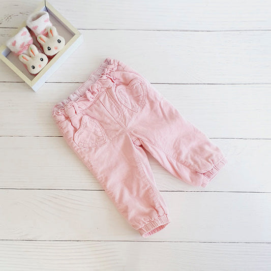 Pantalón Algodón Rosa Marca Tribu 6 M Estado Tiki taka