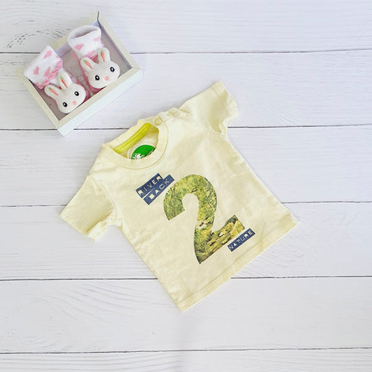 Polera Algodón Amarillo Marca Infanti 6 M Estado Tiki taka