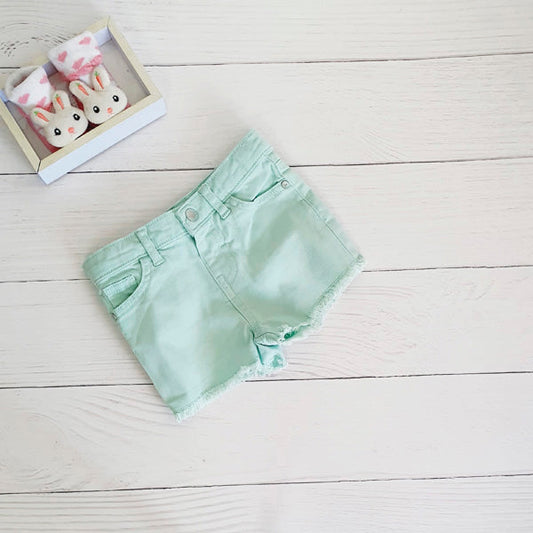 Short Algodón Verde agua Marca Yamp! 2 A Estado Tiki taka