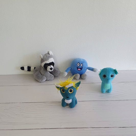 Pack Peluches Plush Azul Tamaño Pequeño XS (8 cm) Estado Tiki taka