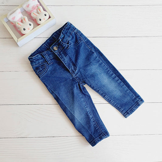 Jeans Mezclilla Azul Marca Pillin 12 M Estado Tiki taka