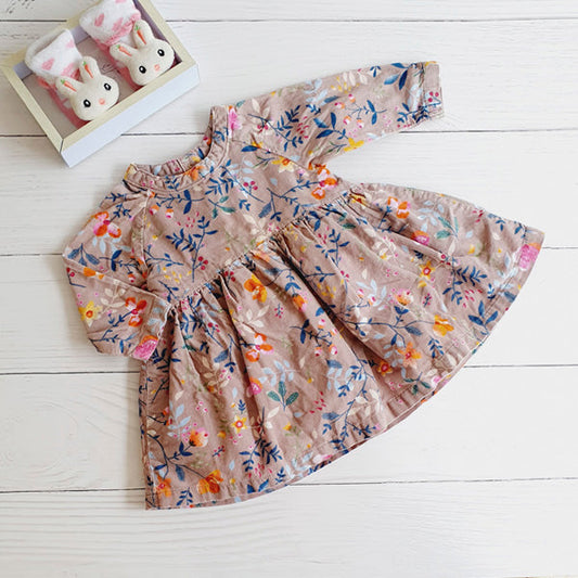 Vestido Algodón Diseños Marca Otra 6-9 M Estado Tiki taka