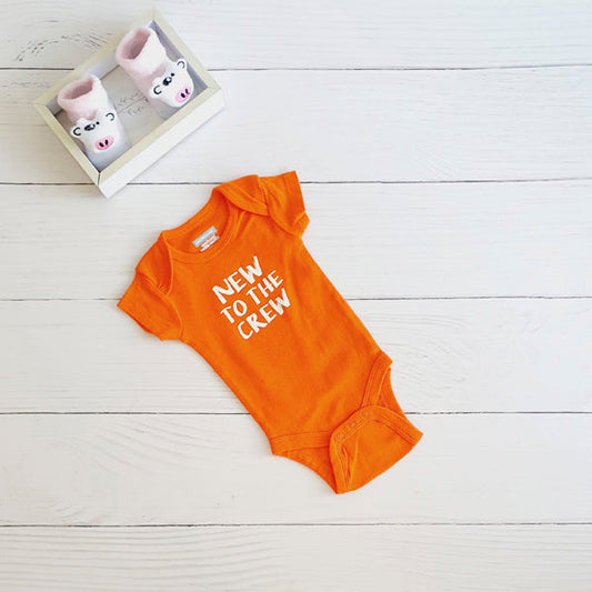 Body Algodón Naranja Marca Garanimals RN Estado Tiki taka