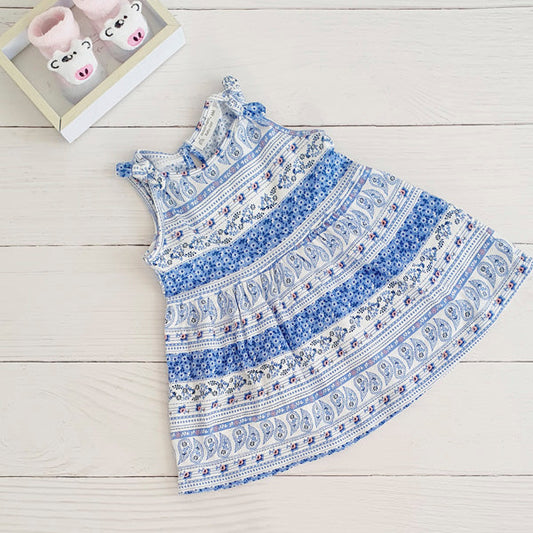 Vestido Algodón Diseños Marca Boulevard 6 M Estado Tiki taka