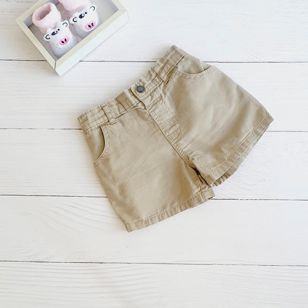 Short Gabardina Café Marca Garanimals 18 M Estado Casi tiki