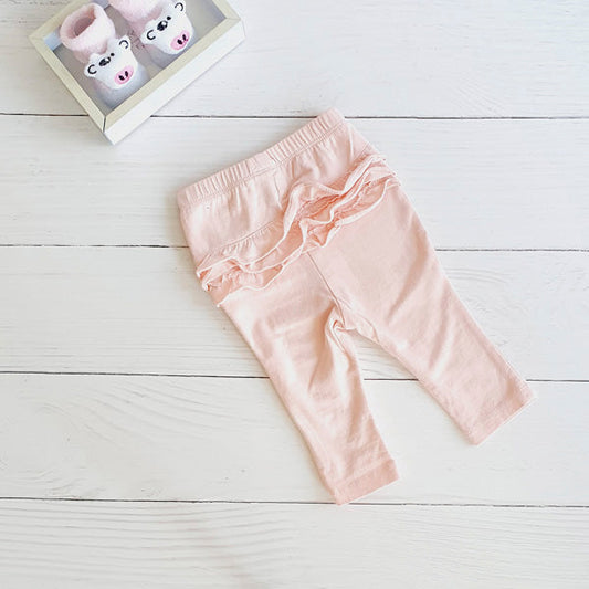 Calza Algodón Rosa Marca Old Navy 3-6 M Estado Casi tiki