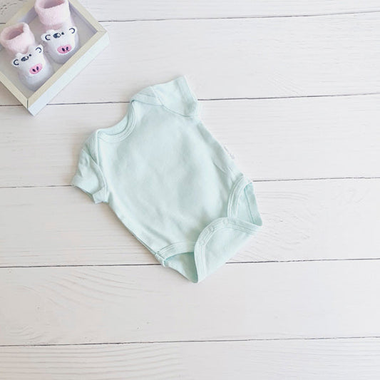 Body Algodón Verde agua Marca Colloky 0-3 M Estado Tiki taka