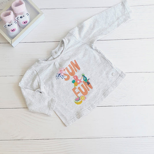 Polera Algodón Diseños Marca Pillin 9 M Estado Tiki taka