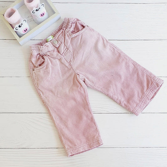 Pantalón Cotelé Rosa Marca Tribu 9 M Estado Casi tiki