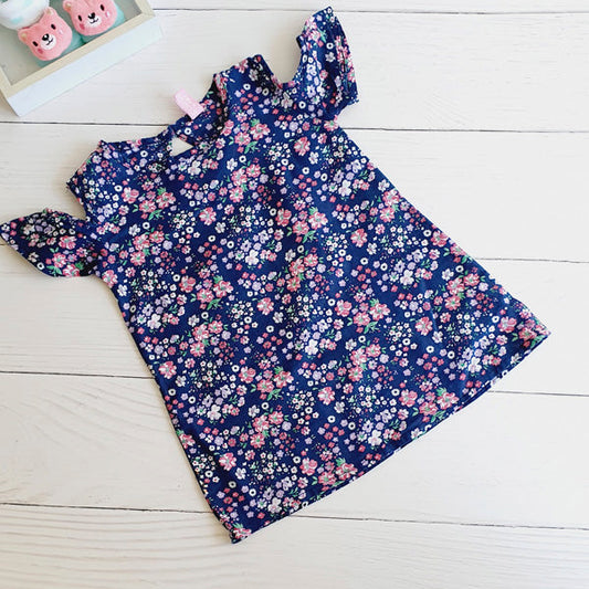 Vestido Algodón Multicolor Marca Boulevard 6 M Estado Tiki taka
