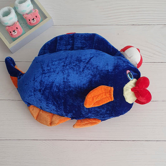 Peluche Plush Azul Marca Mediano L (20 cm) Estado Casi tiki