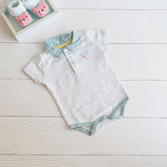 Body Algodón Gris Marca Opaline 3 M Estado Tiki taka