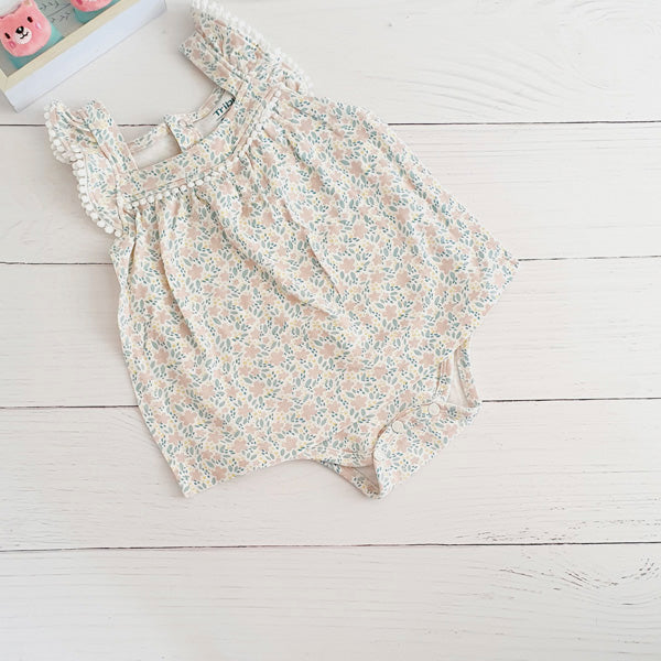 Body vestido Algodón Diseños Marca Tribu 9-12 M Estado Tiki taka