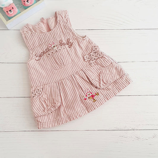 Vestido Algodón Diseños Marca Otra 6 M Estado Casi tiki