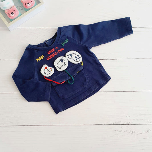 Polera Algodón Diseños Marca Boulevard 6 M Estado Tiki taka