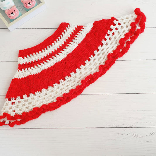 Poncho Tejido Diseños Marca Otra 6-9 M Estado Tiki taka