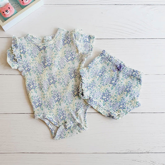 Conjunto Algodón Multicolor Marca Otra 0-3 M Estado Tiki taka