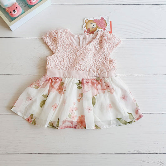 Vestido Algodón Diseños Marca Limonada 3 M Estado Nuevo