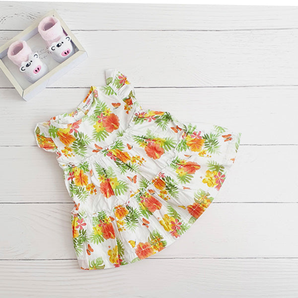 Vestido Algodón Diseños Marca Otra 3-6 M Estado Tiki taka