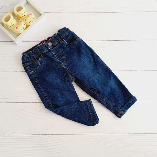 Jeans Mezclilla Azul Marca Yoko 12 M Estado Tiki taka