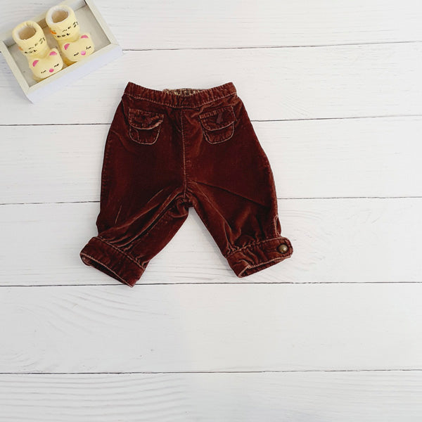 Pantalón Plush Café Marca Gap 3 M Estado Tiki taka