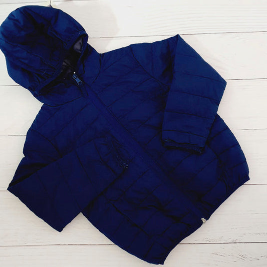 Parka Poliéster Azul Marca Otra 5 A Estado Casi tiki