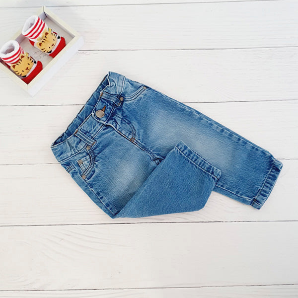 Jeans Mezclilla Azul Marca Otra 9 M Estado Casi tiki