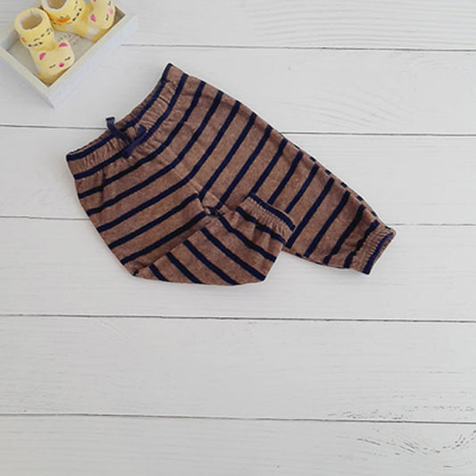 Calza Micropolar Rayas Marca Carter's 6-9 M Estado Tiki taka