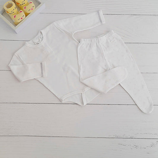 Pack Algodón Blanco Marca Otra 0-3 M Estado Casi tiki